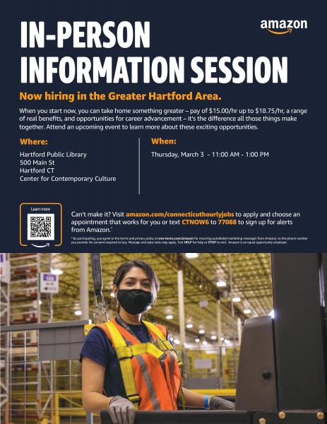 Image for event: Amazon Jobs In-Person Information Session