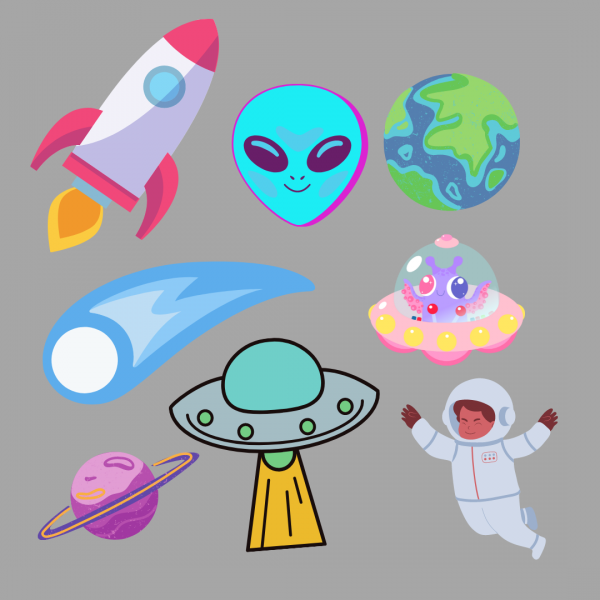 Image for event: Teen Tuesdays @ CF: DIY Space Stickers