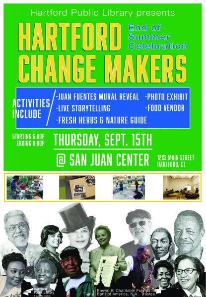 Image for event: Hartford Changemakers End of Summer Celebration