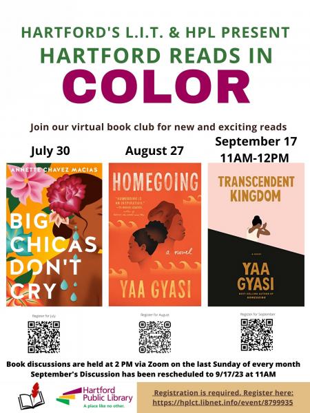 Image for event: Hartford Reads In Color 