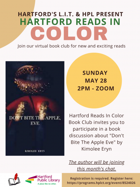 Image for event: Hartford Reads In Color VIRTUAL Book Discussion