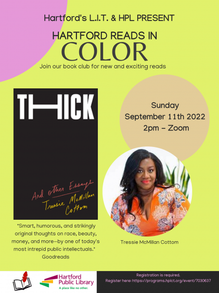 Image for event: Hartford Reads In Color Book Club&nbsp;