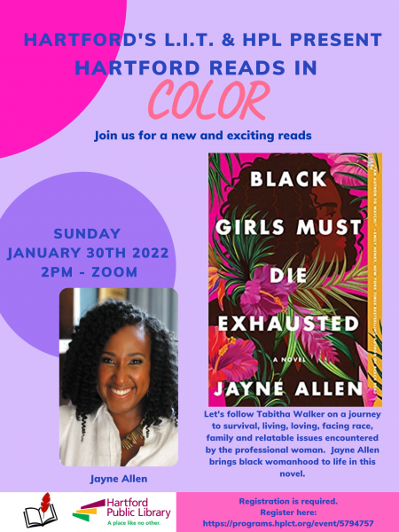 Image for event: Hartford Reads In Color Book Club