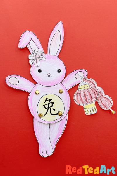 Image for event: Lunar New Year Rabbit Puppet