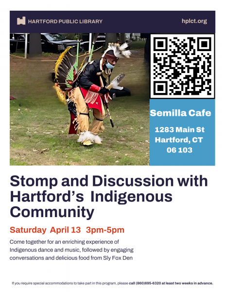 Image for event: Stomp and a Discussion with Hartford's Indigenous Communty
